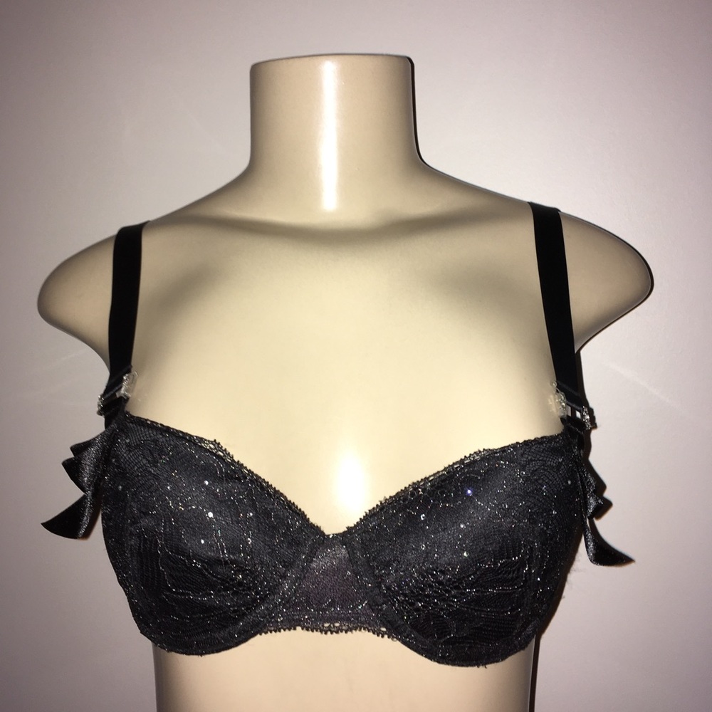 La Senza Rhinestone Push Up Bra 32B NWOT